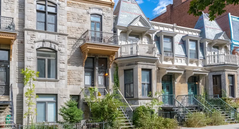 Quartier Mont-Royal à Montréal