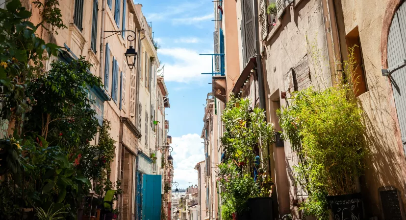 Quartier du Panier à Marseille