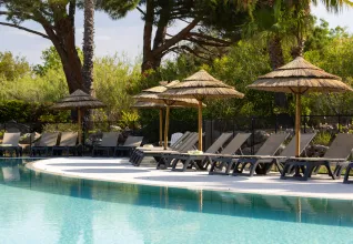 Piscine de l'hôtel le Capet à Sainte-Maxime