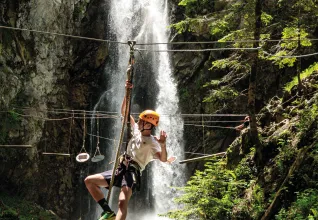 Via Ferrata Bagnères de Bigorre (Crédit : OT x TPM)