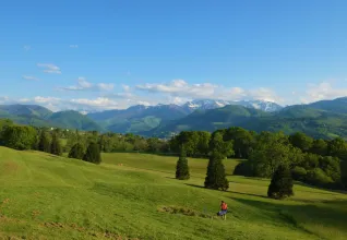 Les sommets montagneux de Bagnères-de-Bigorre (Crédit : OT x TPM)