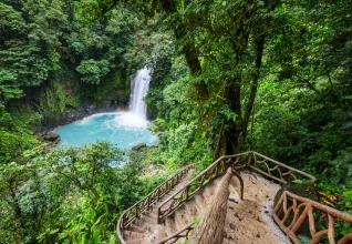 Rivière Celeste dans le parc national du volcan Tenorio