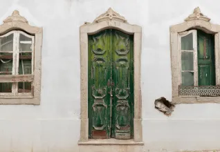 Vieille porte à Faro