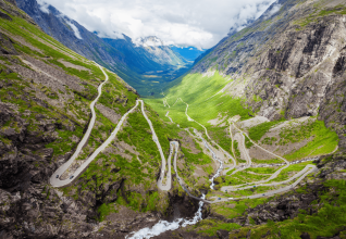 La route des trolls norvège