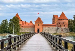 Le château de l'île de Trakai