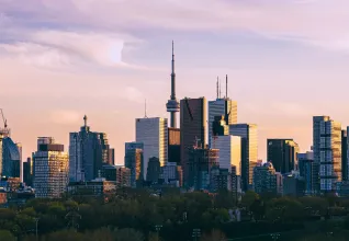 Ligne d'horizon de la ville de Toronto