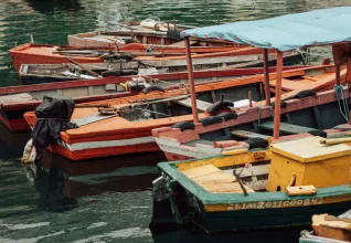 Bateaux de pêche typiques