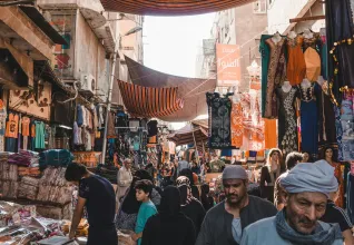 Khan el-Khalili : bazar au Caire