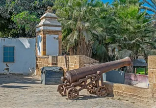 Canon historique à Casablanca