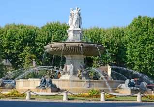 Fontaine de la Rotonde à Aix en Provence