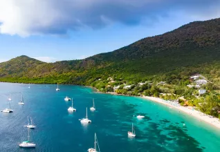 Plage paradisiaque en Martinique