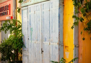 Boutique dans le quartier du Panier à Marseille