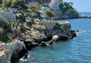 Sentier du littoral à Nice