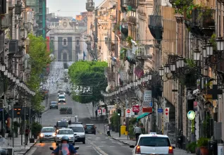 Via Vittorio Emanuele II à Catane