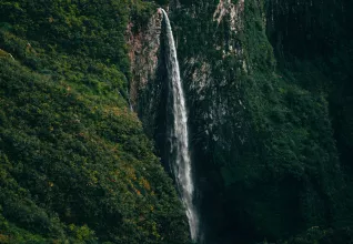 Cascade sur l'île de la Réunion