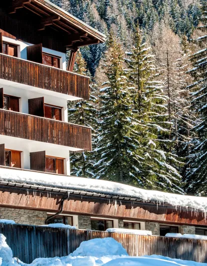 Village vacances ATC Argentière - Chamonix sous la neige