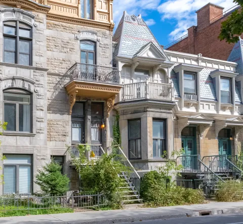 Quartier Mont-Royal à Montréal