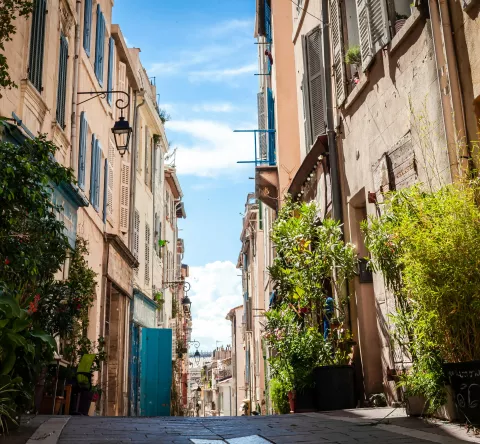 Quartier du Panier à Marseille